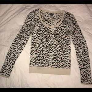 Scoopneck Leopard Sweater from Urban Outfitters